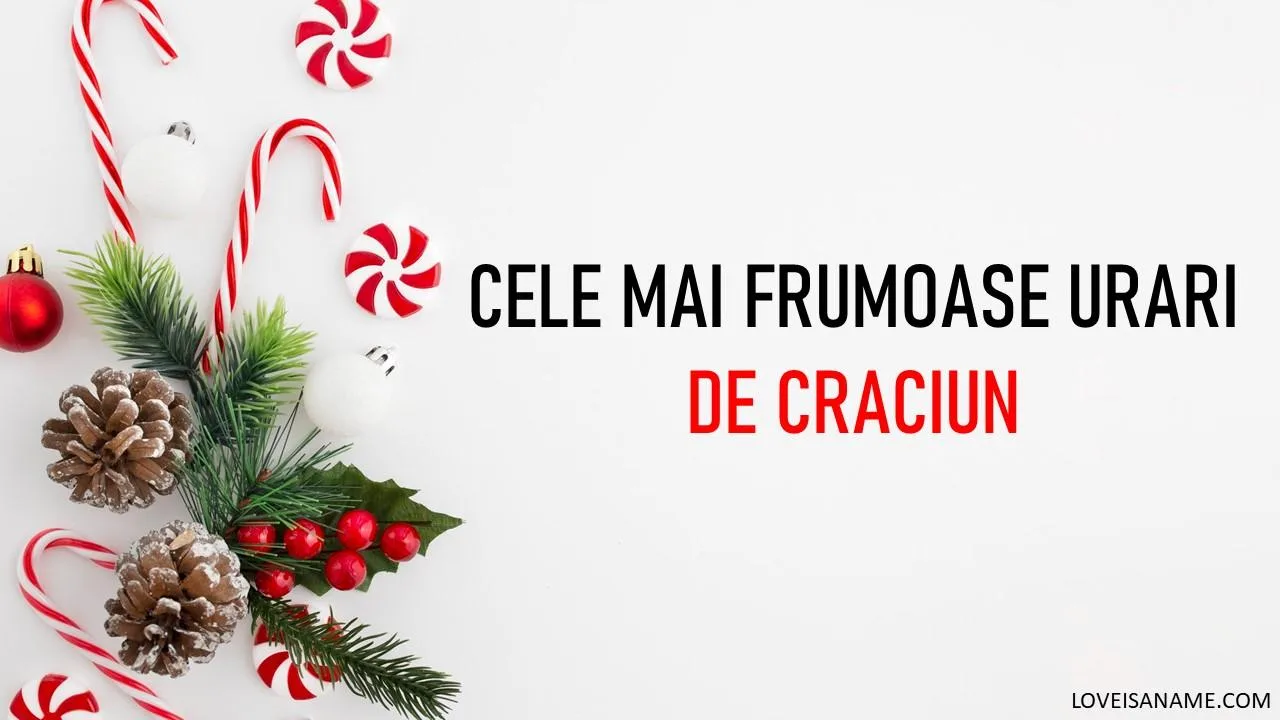 CELE MAI FRUMOASE URARI DE CRACIUN