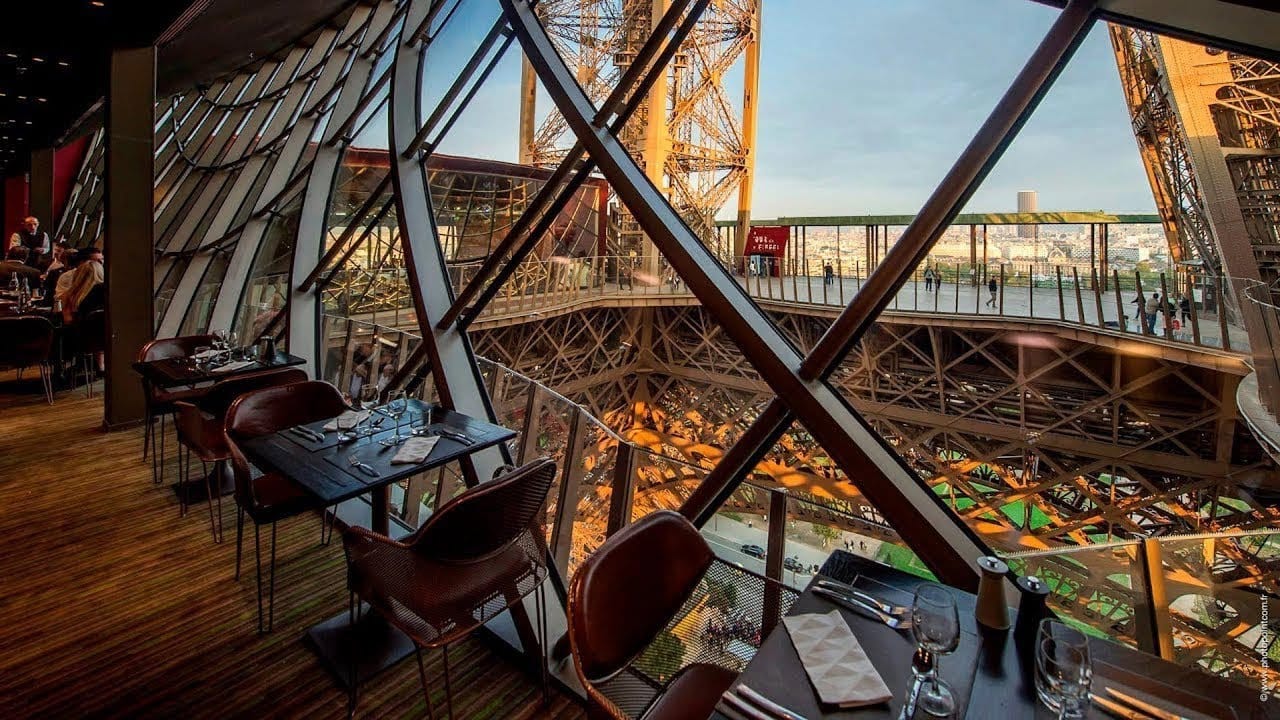 Dining at the Eiffel Tower loveisaname